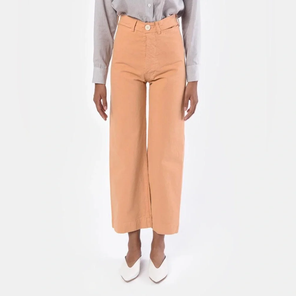 JESSE KAMM Sailor Pant in Skin / Salmon - 6 - Picture 2 of 6